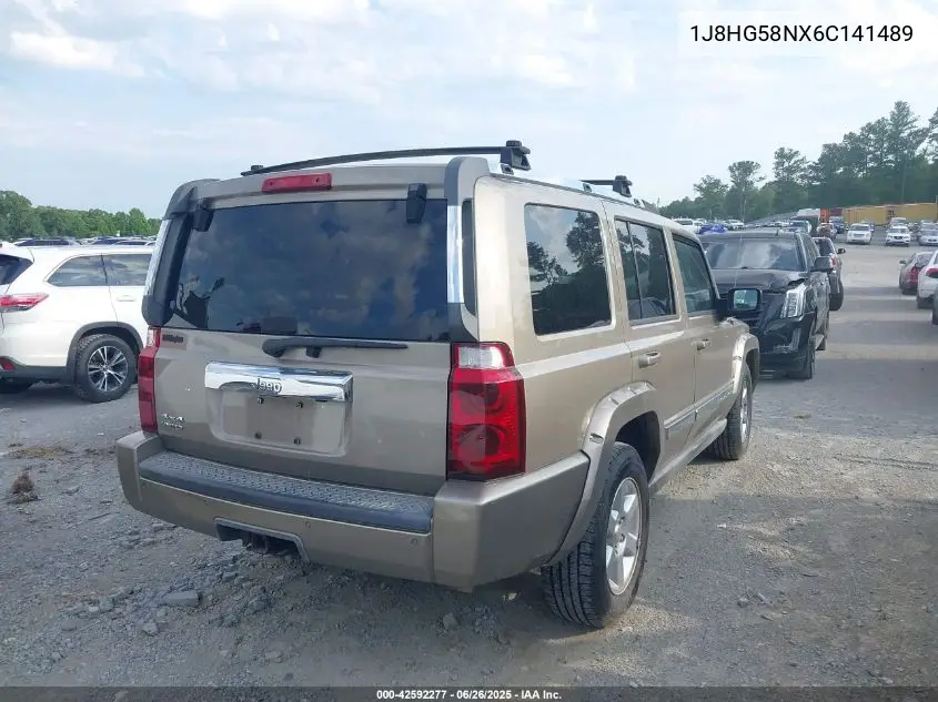 2006 Jeep Commander Limited VIN: 1J8HG58NX6C141489 Lot: 42592277