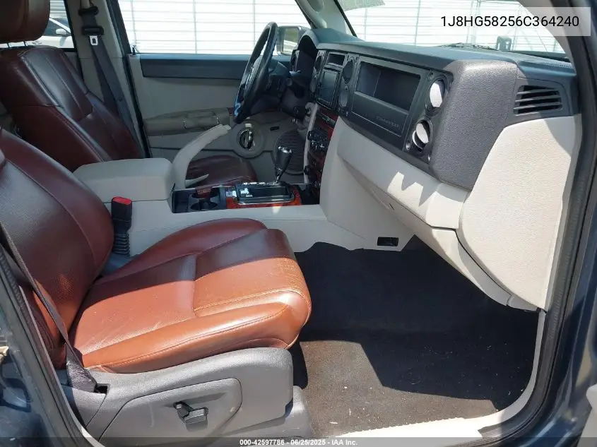 2006 Jeep Commander Limited VIN: 1J8HG58256C364240 Lot: 42597786