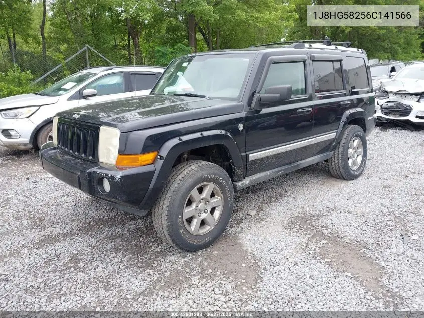 2006 Jeep Commander Limited VIN: 1J8HG58256C141566 Lot: 42601298