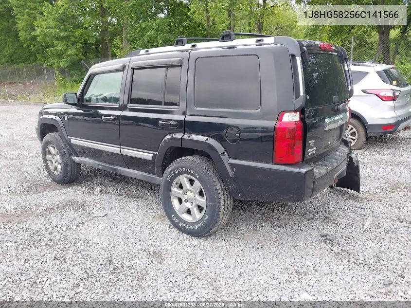 2006 Jeep Commander Limited VIN: 1J8HG58256C141566 Lot: 42601298