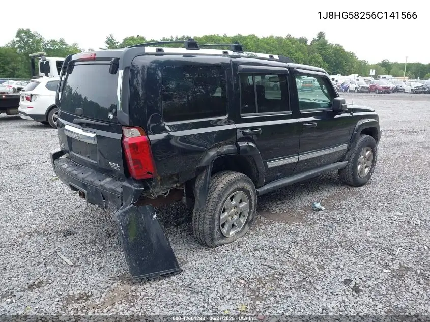 2006 Jeep Commander Limited VIN: 1J8HG58256C141566 Lot: 42601298