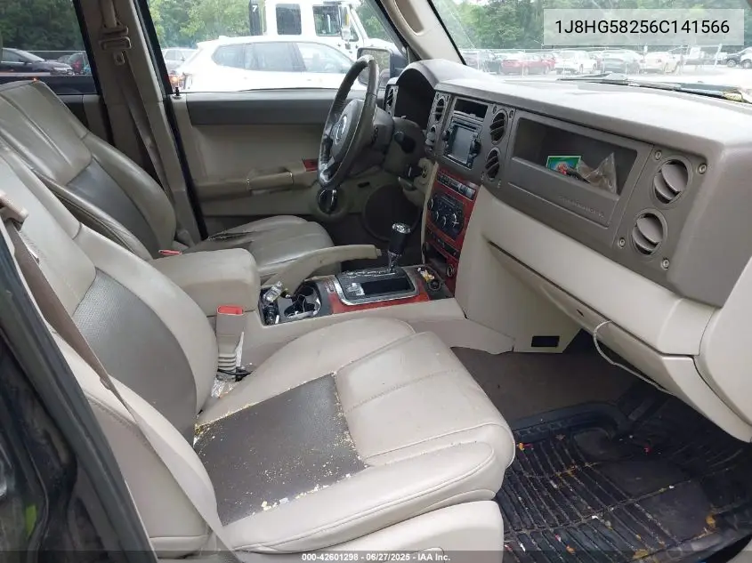 2006 Jeep Commander Limited VIN: 1J8HG58256C141566 Lot: 42601298