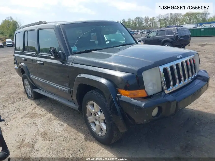 2007 Jeep Commander Sport VIN: 1J8HG48K17C656057 Lot: 42160580