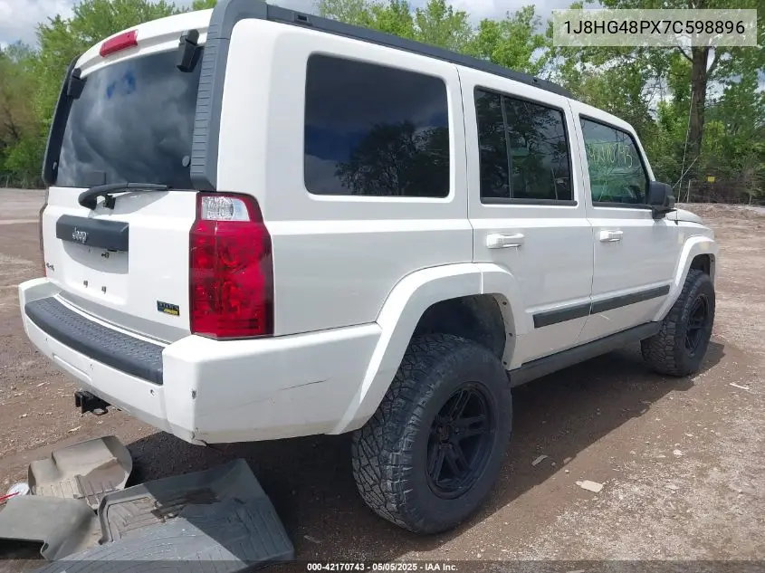 2007 Jeep Commander Sport VIN: 1J8HG48PX7C598896 Lot: 42170743