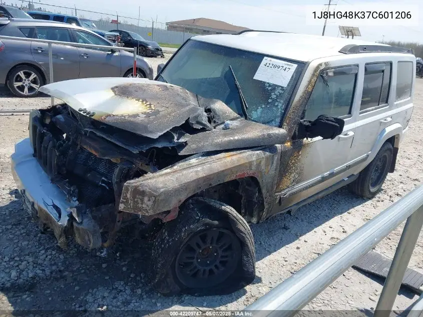 2007 Jeep Commander Sport VIN: 1J8HG48K37C601206 Lot: 42209747