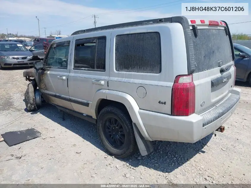 2007 Jeep Commander Sport VIN: 1J8HG48K37C601206 Lot: 42209747