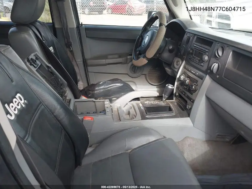 2007 Jeep Commander Sport VIN: 1J8HH48N77C604715 Lot: 42269078