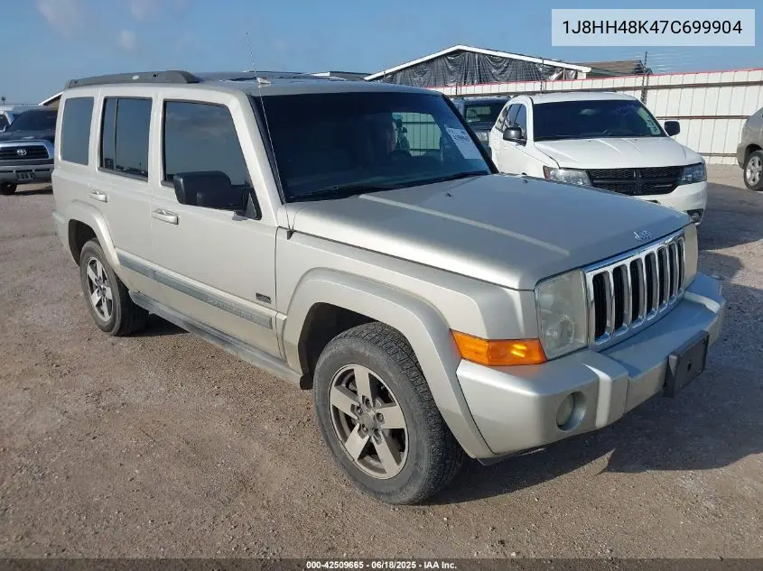 2007 Jeep Commander Sport VIN: 1J8HH48K47C699904 Lot: 42509665