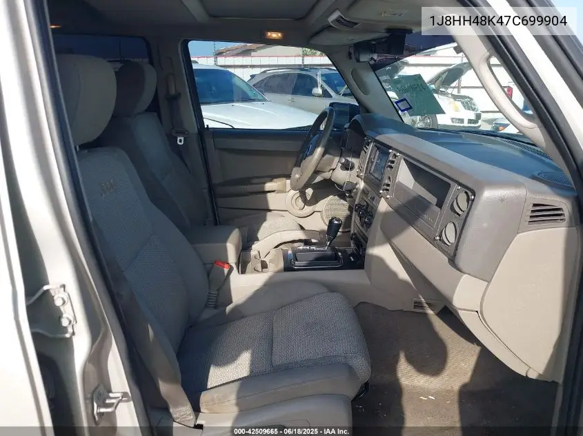 2007 Jeep Commander Sport VIN: 1J8HH48K47C699904 Lot: 42509665