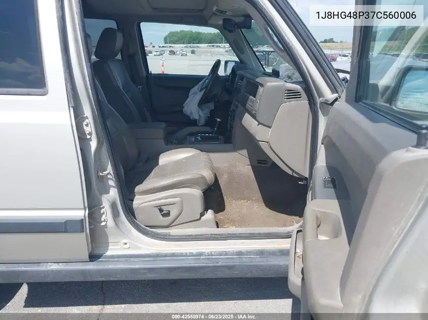 2007 Jeep Commander Sport VIN: 1J8HG48P37C560006 Lot: 42558974