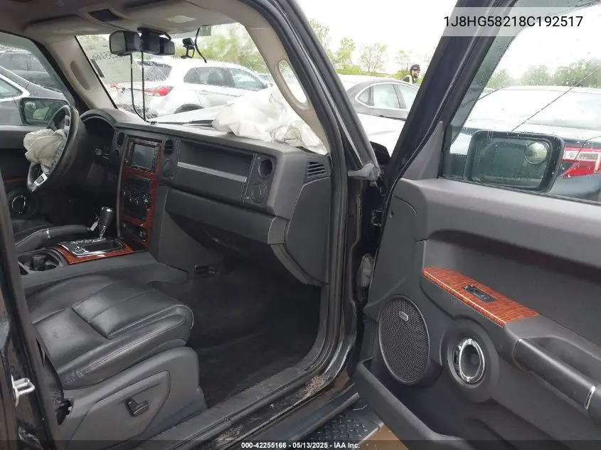 2008 Jeep Commander Limited VIN: 1J8HG58218C192517 Lot: 42255166