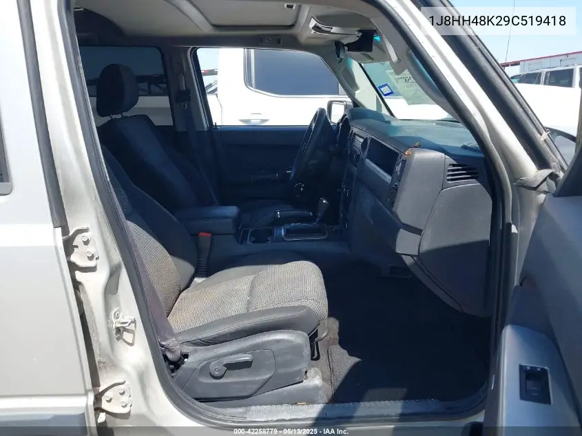 2009 Jeep Commander Sport VIN: 1J8HH48K29C519418 Lot: 42258779