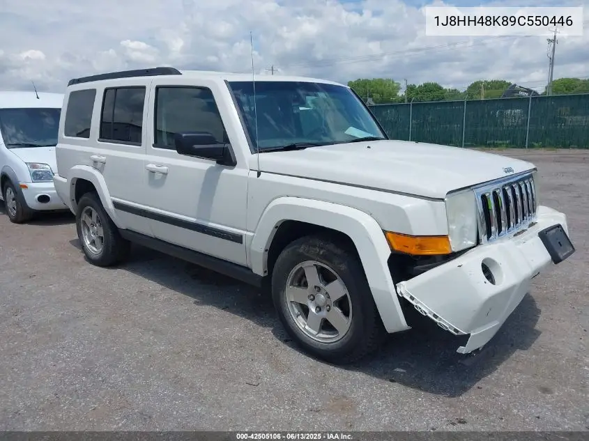 2009 Jeep Commander Sport VIN: 1J8HH48K89C550446 Lot: 42505106