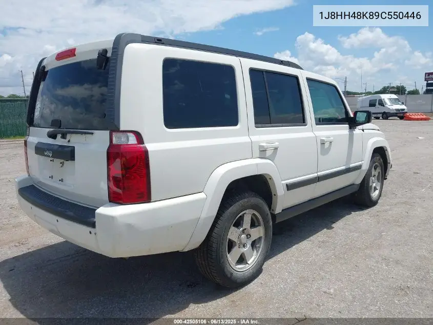 2009 Jeep Commander Sport VIN: 1J8HH48K89C550446 Lot: 42505106