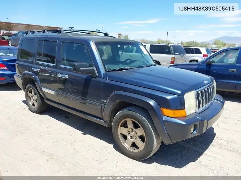 2009 Jeep Commander Sport VIN: 1J8HH48K39C505415 Lot: 42576687