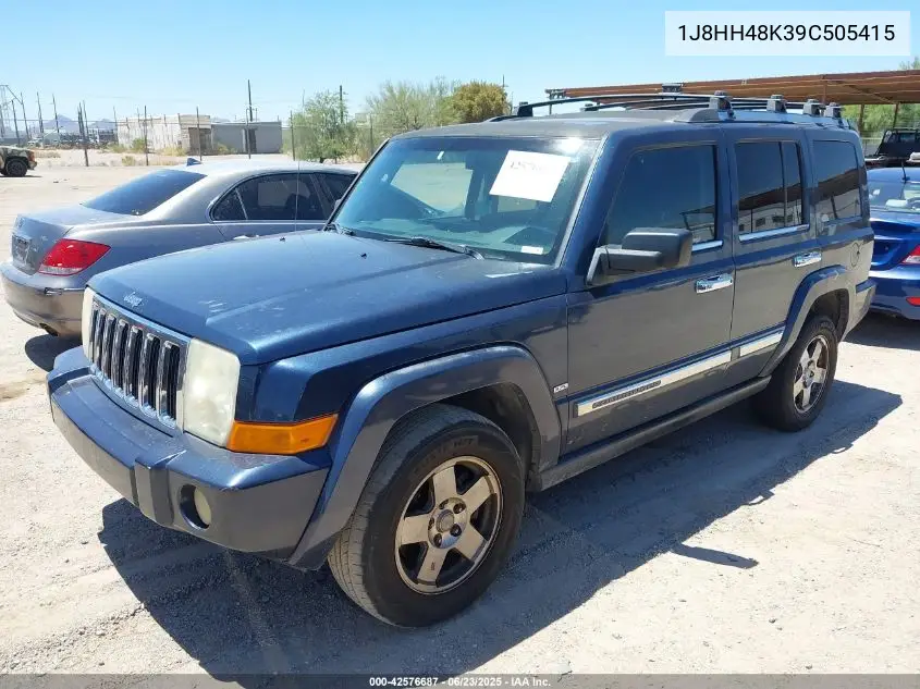 2009 Jeep Commander Sport VIN: 1J8HH48K39C505415 Lot: 42576687