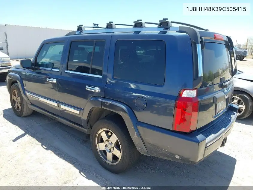 2009 Jeep Commander Sport VIN: 1J8HH48K39C505415 Lot: 42576687