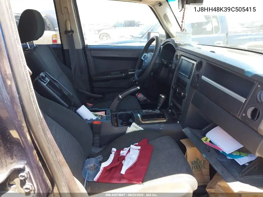 2009 Jeep Commander Sport VIN: 1J8HH48K39C505415 Lot: 42576687