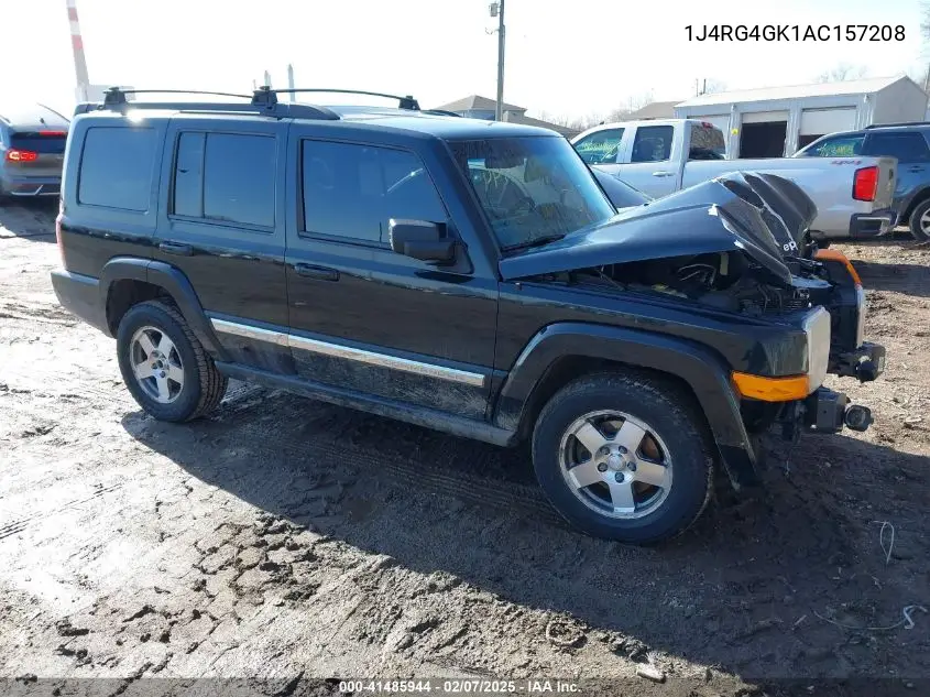 2010 Jeep Commander Sport VIN: 1J4RG4GK1AC157208 Lot: 41485944