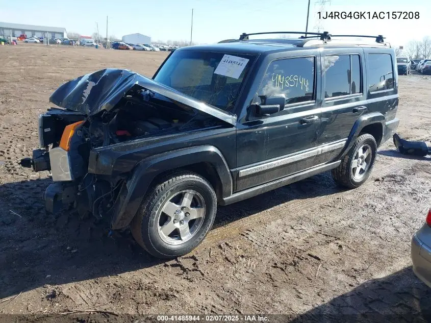 2010 Jeep Commander Sport VIN: 1J4RG4GK1AC157208 Lot: 41485944