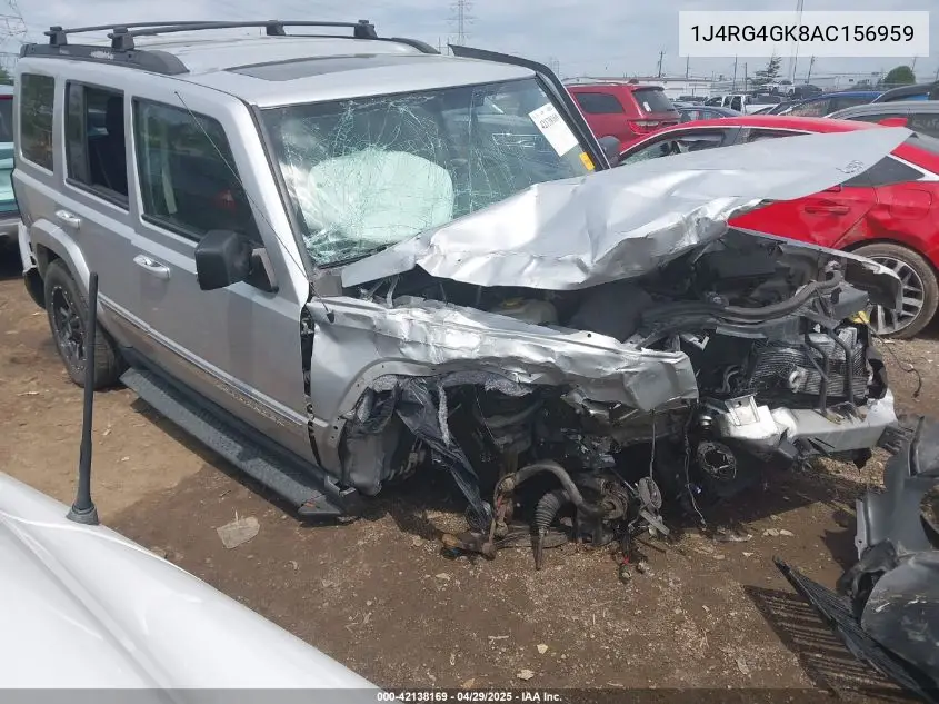 2010 Jeep Commander Sport VIN: 1J4RG4GK8AC156959 Lot: 42138169