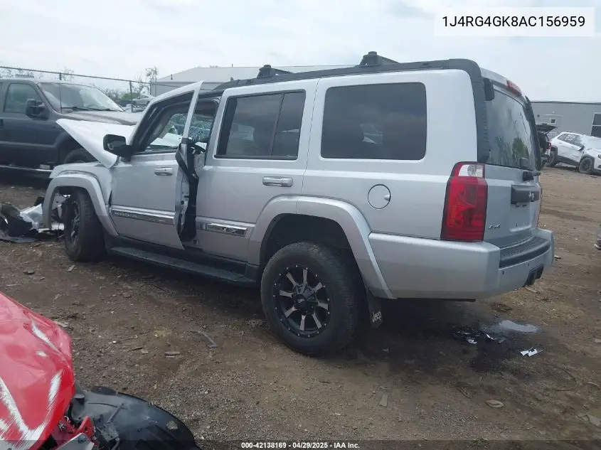 2010 Jeep Commander Sport VIN: 1J4RG4GK8AC156959 Lot: 42138169