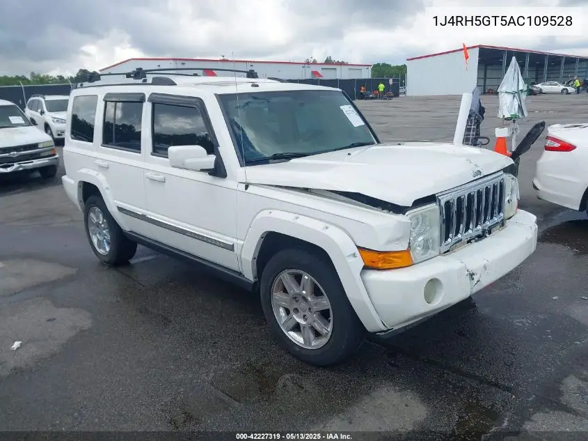 2010 Jeep Commander Limited VIN: 1J4RH5GT5AC109528 Lot: 42227319