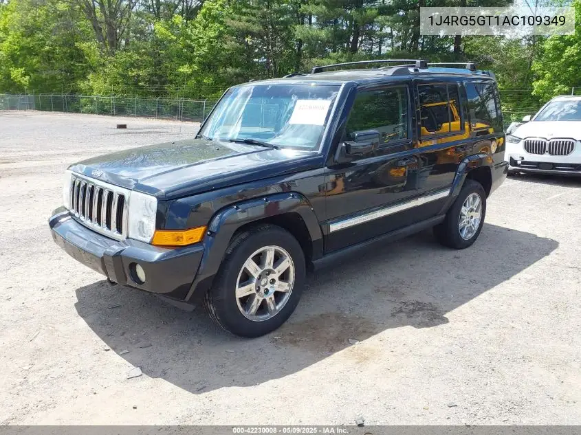 2010 Jeep Commander Limited VIN: 1J4RG5GT1AC109349 Lot: 42230008