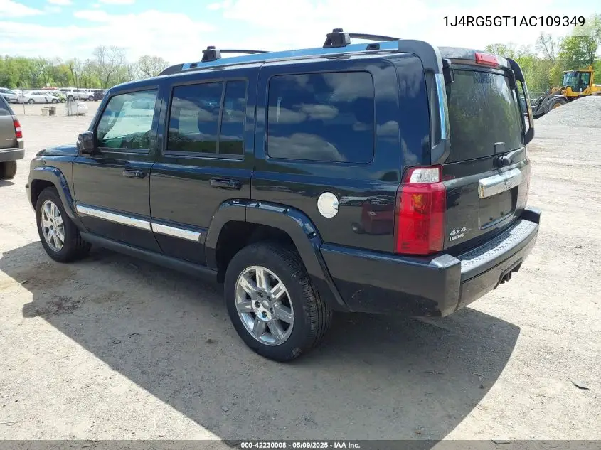 2010 Jeep Commander Limited VIN: 1J4RG5GT1AC109349 Lot: 42230008