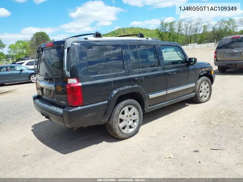 2010 Jeep Commander Limited VIN: 1J4RG5GT1AC109349 Lot: 42230008