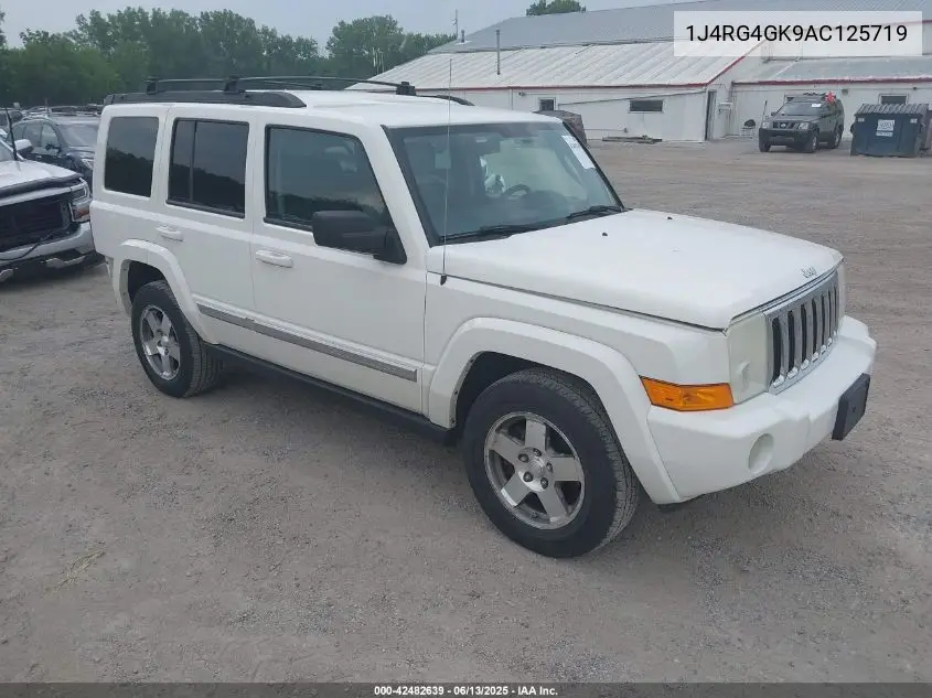 2010 Jeep Commander Sport VIN: 1J4RG4GK9AC125719 Lot: 42482639