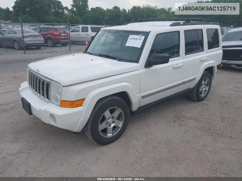 2010 Jeep Commander Sport VIN: 1J4RG4GK9AC125719 Lot: 42482639