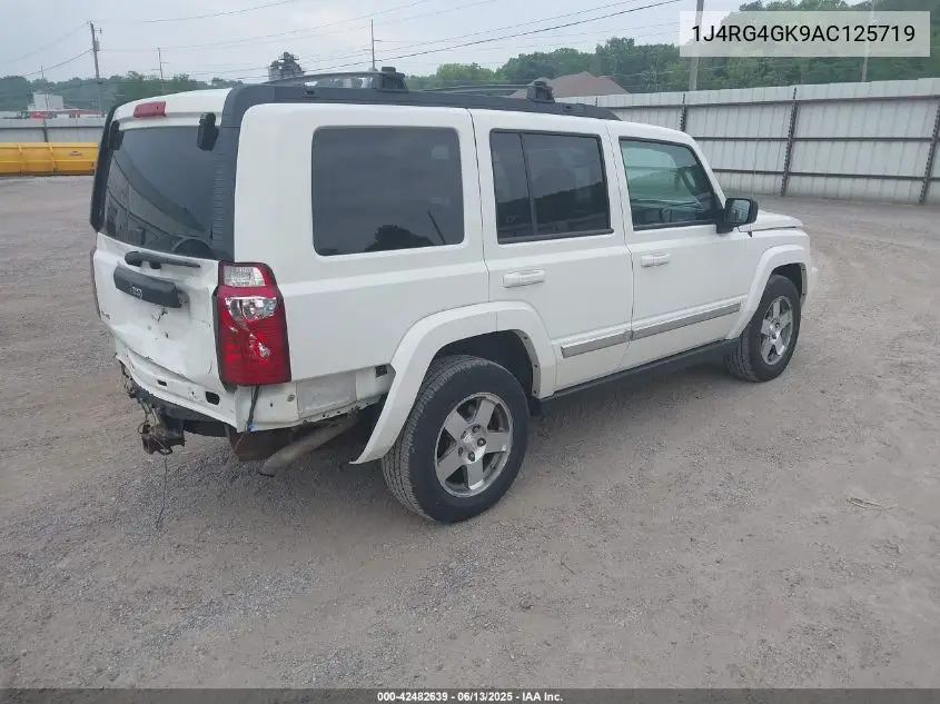2010 Jeep Commander Sport VIN: 1J4RG4GK9AC125719 Lot: 42482639