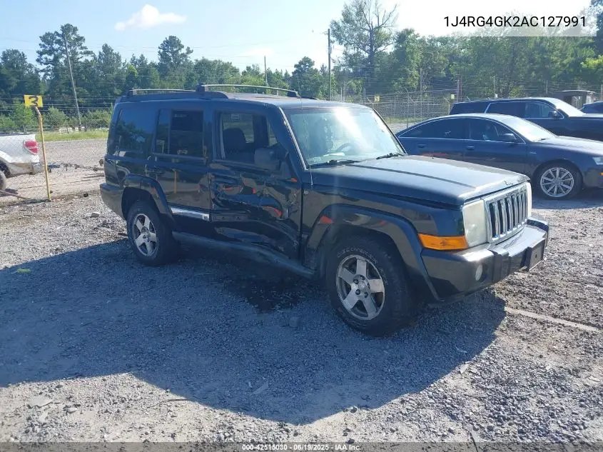 2010 Jeep Commander Sport VIN: 1J4RG4GK2AC127991 Lot: 42515030