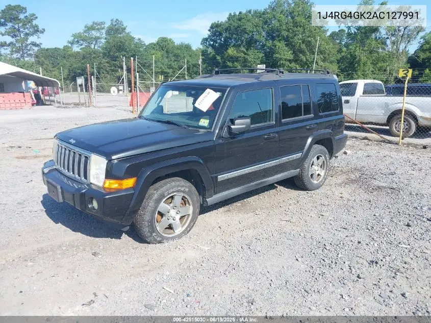 2010 Jeep Commander Sport VIN: 1J4RG4GK2AC127991 Lot: 42515030