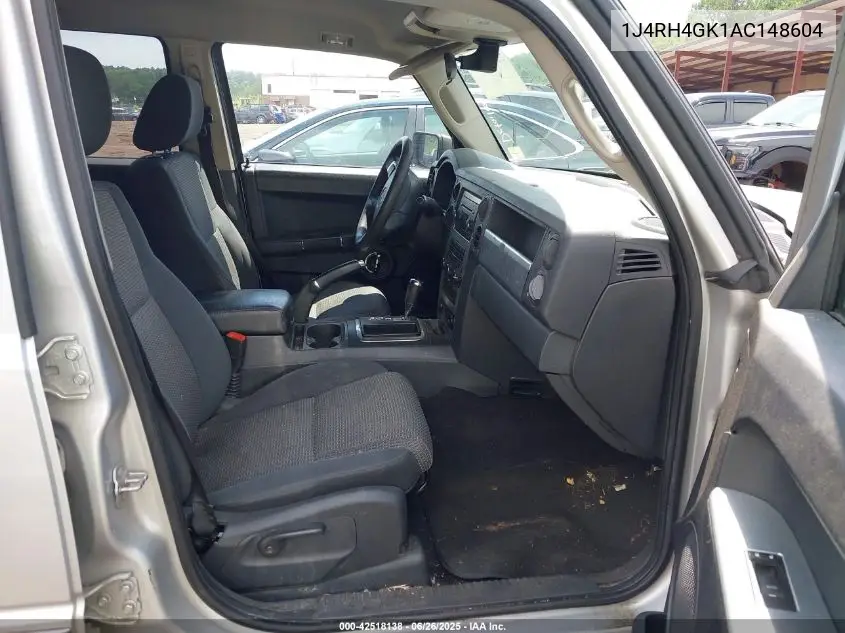 2010 Jeep Commander Sport VIN: 1J4RH4GK1AC148604 Lot: 42518138