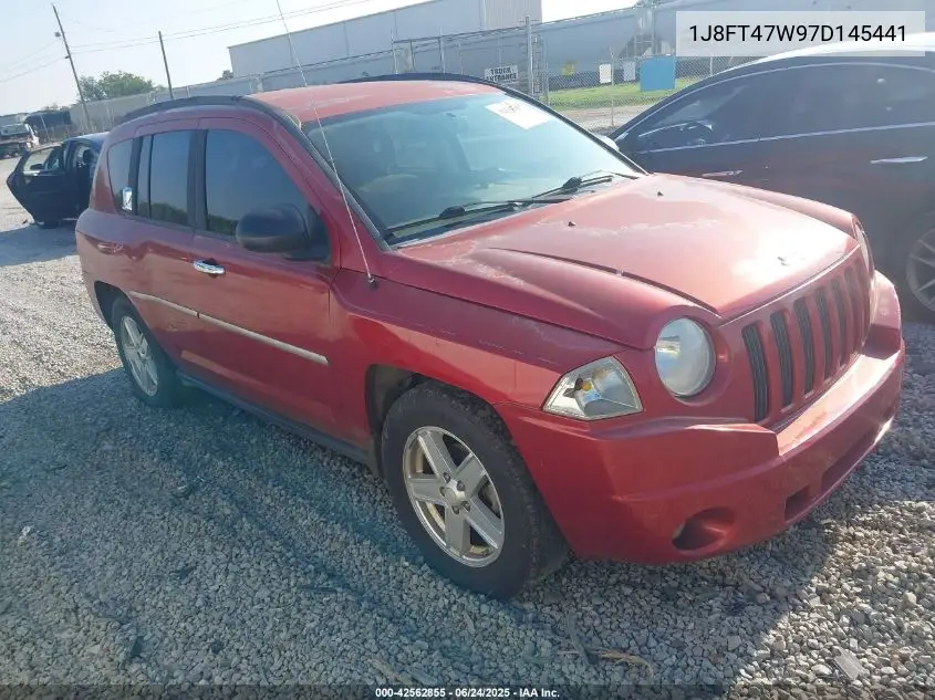 2007 Jeep Compass Sport VIN: 1J8FT47W97D145441 Lot: 42562855