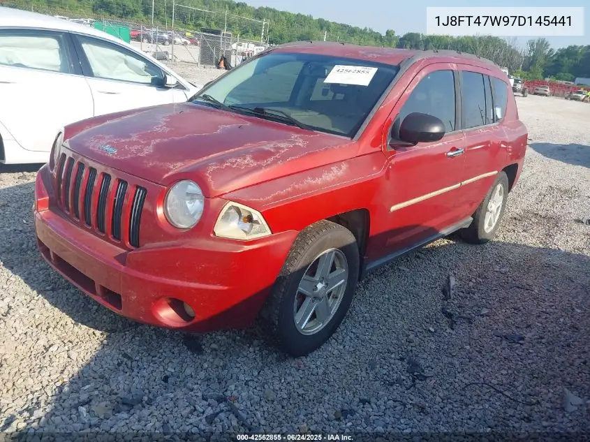 2007 Jeep Compass Sport VIN: 1J8FT47W97D145441 Lot: 42562855