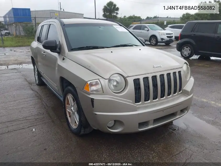 2010 Jeep Compass Sport VIN: 1J4NT4FB8AD558082 Lot: 42237471