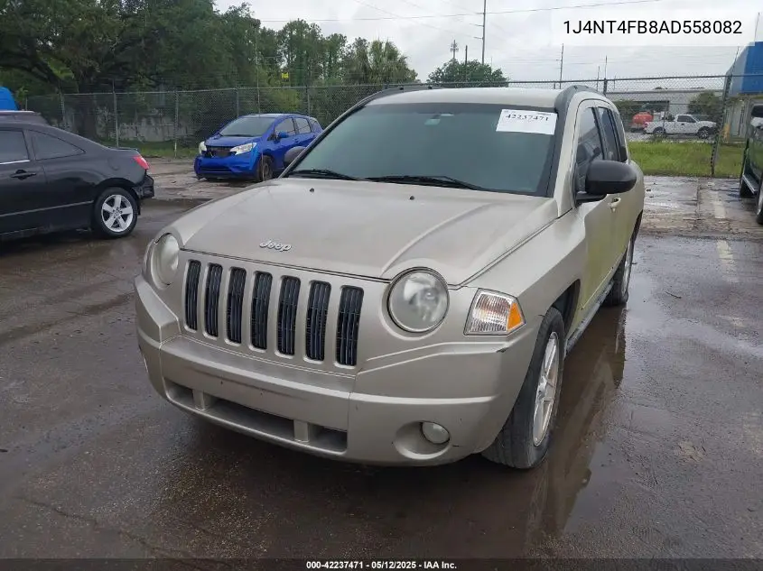 2010 Jeep Compass Sport VIN: 1J4NT4FB8AD558082 Lot: 42237471