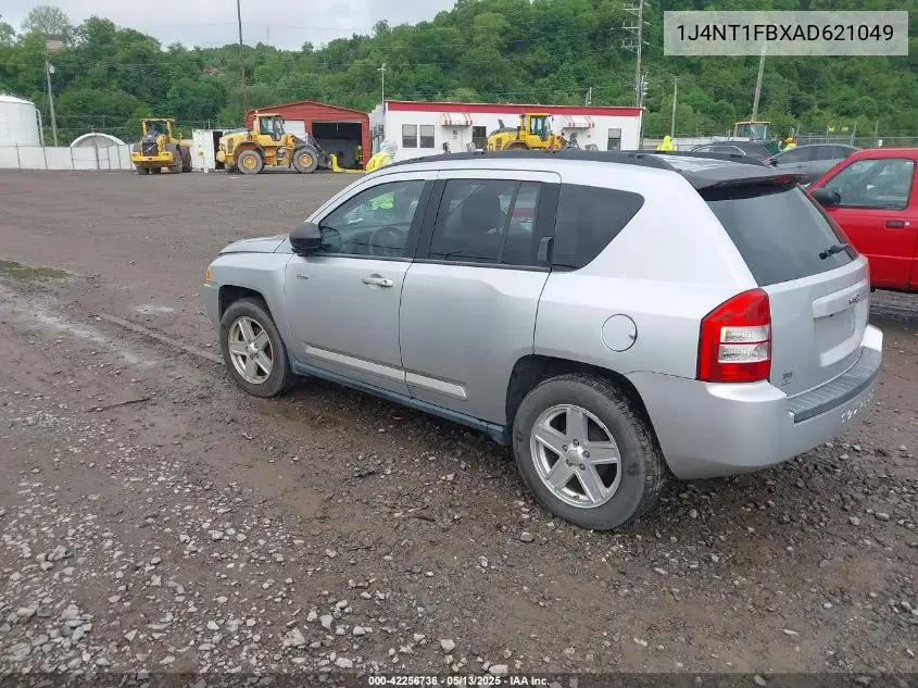 2010 Jeep Compass Sport VIN: 1J4NT1FBXAD621049 Lot: 42256736