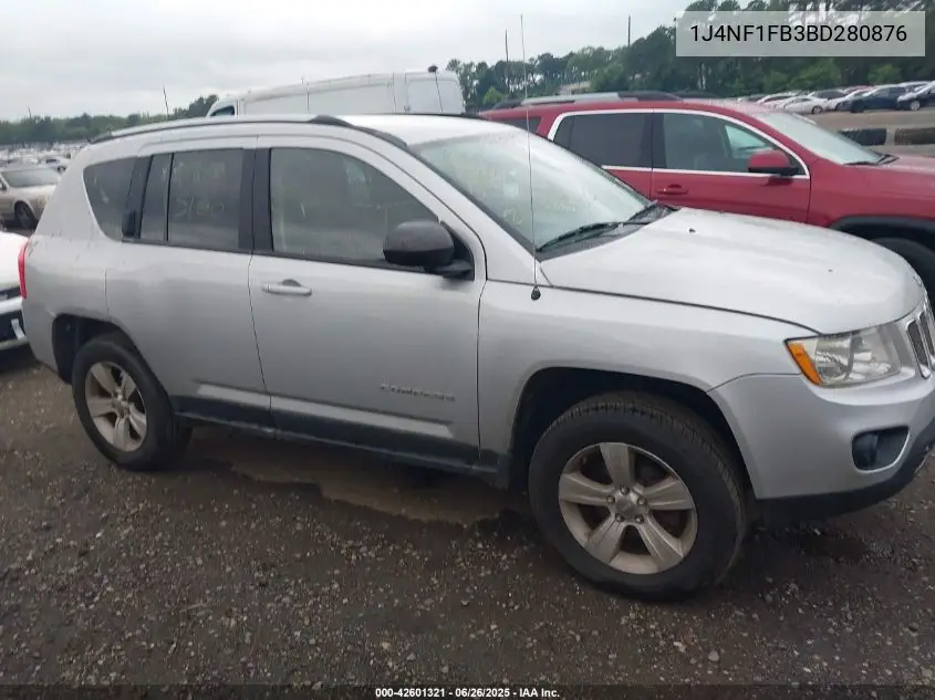 2011 Jeep Compass VIN: 1J4NF1FB3BD280876 Lot: 42601321