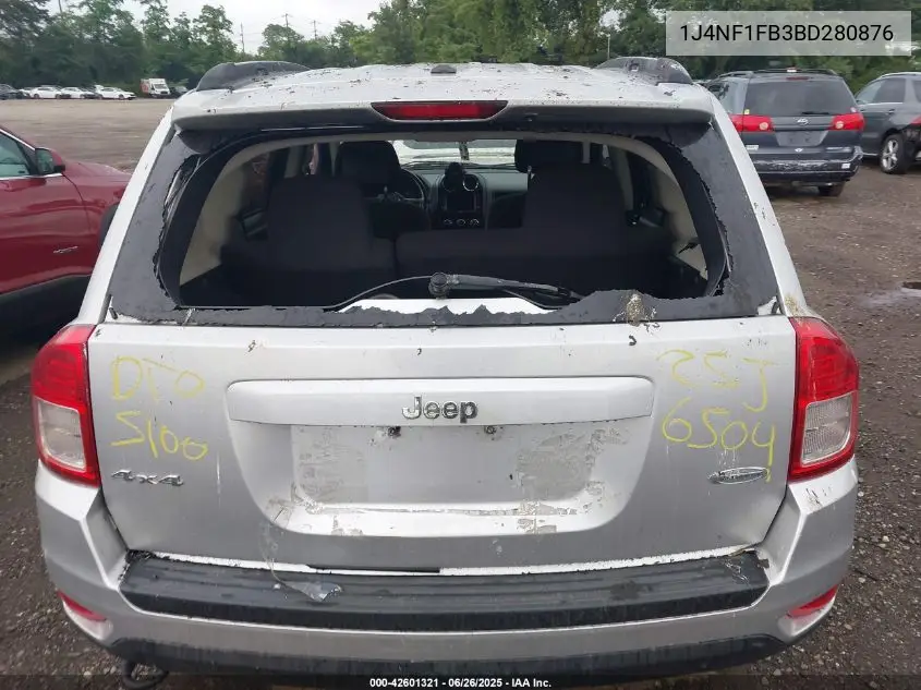 2011 Jeep Compass VIN: 1J4NF1FB3BD280876 Lot: 42601321