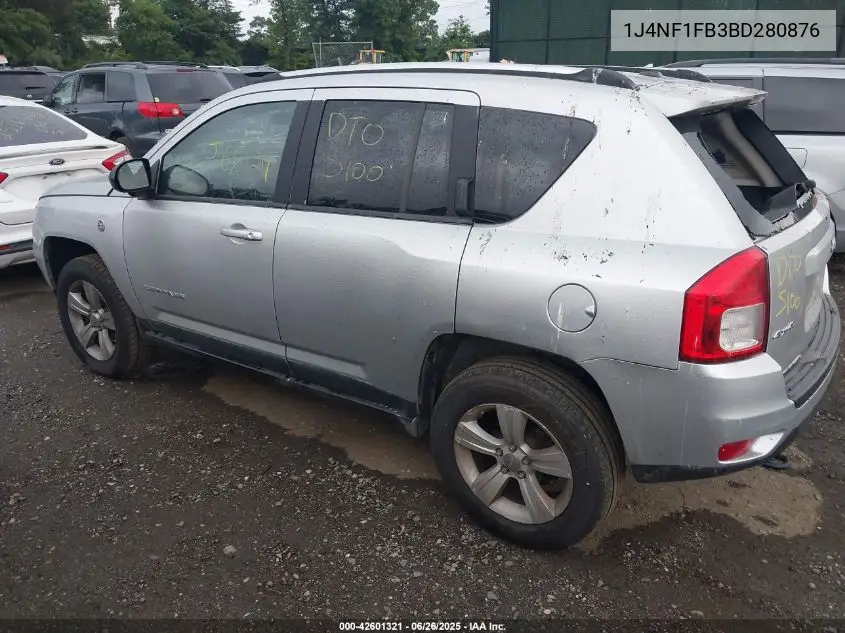 2011 Jeep Compass VIN: 1J4NF1FB3BD280876 Lot: 42601321