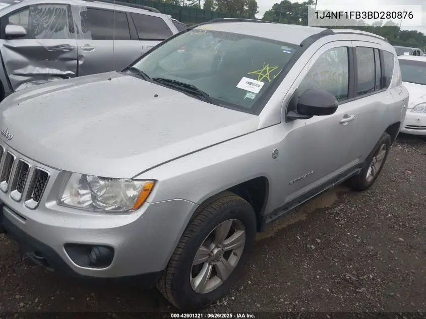 2011 Jeep Compass VIN: 1J4NF1FB3BD280876 Lot: 42601321