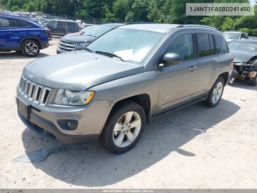 2011 Jeep Compass Sport VIN: 1J4NT1FA5BD241450 Lot: 42722493