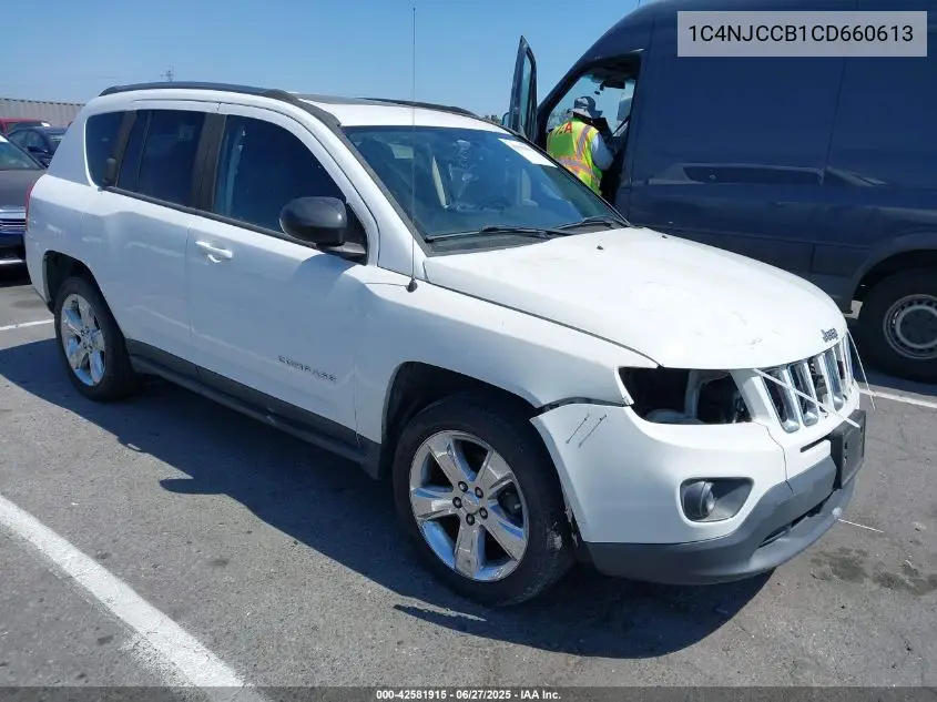 2012 Jeep Compass Limited VIN: 1C4NJCCB1CD660613 Lot: 42581915