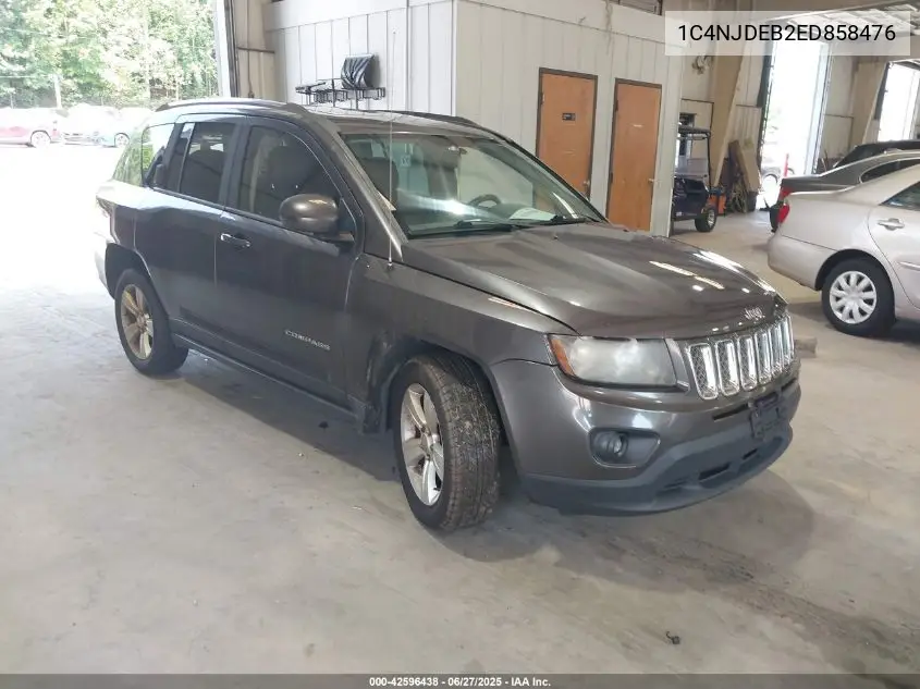 2014 Jeep Compass Latitude VIN: 1C4NJDEB2ED858476 Lot: 42596438