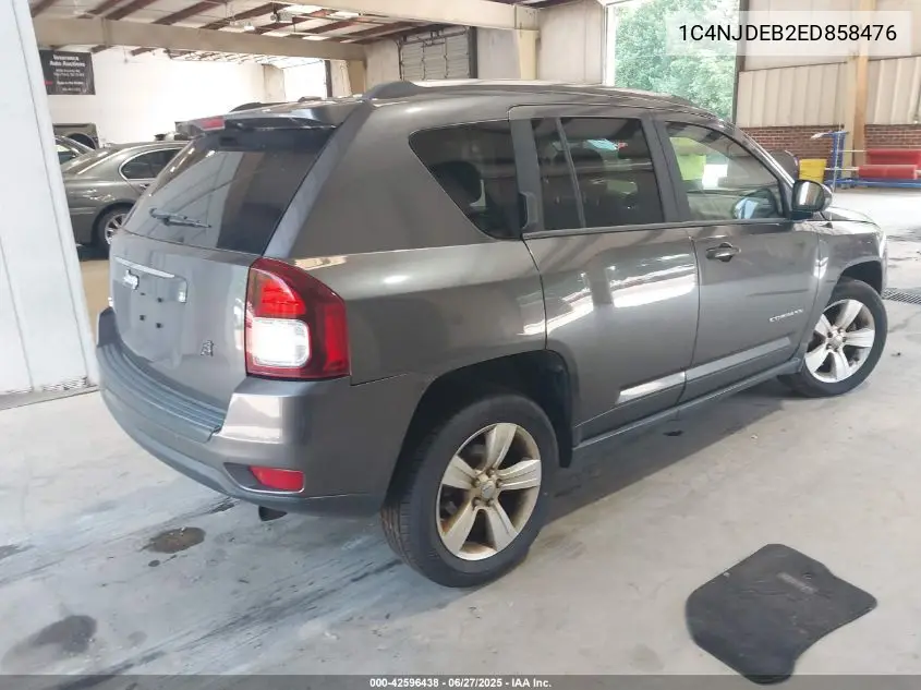2014 Jeep Compass Latitude VIN: 1C4NJDEB2ED858476 Lot: 42596438