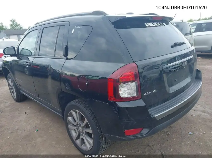 2017 Jeep Compass Sport Se 4X4 VIN: 1C4NJDBB0HD101620 Lot: 42253519